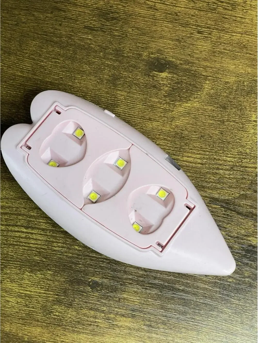 Sun Mini UV LED Nail Lamp 6W Portable Manicure Dryer USB Cable Gold